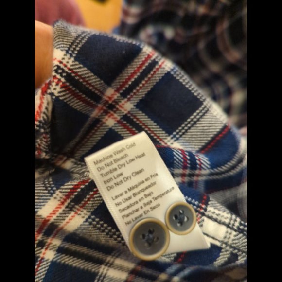 Jachs Flannel Button Down - Picture 3 of 3